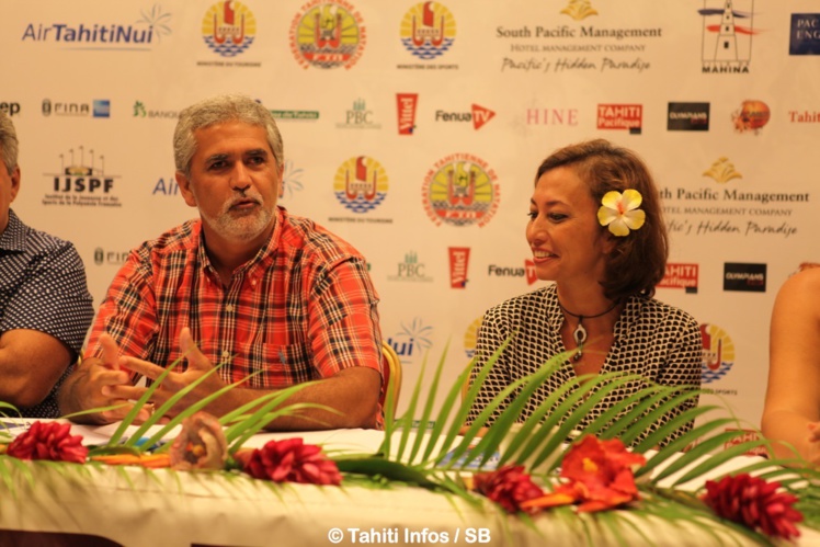 Michel Sommers et Nicole Sanquer-Fareata Michel Sommers et Nicole Sanquer-Fareata