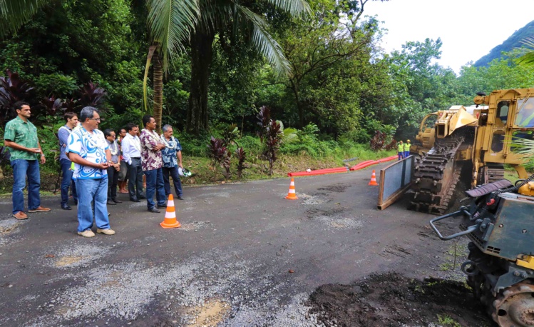 Lancement des travaux de bouclage du réseau de transport électrique de Tahiti