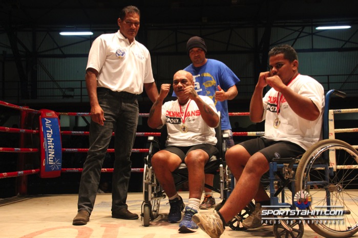 Boxe : Le premier combat Handi-boxe à Tahiti