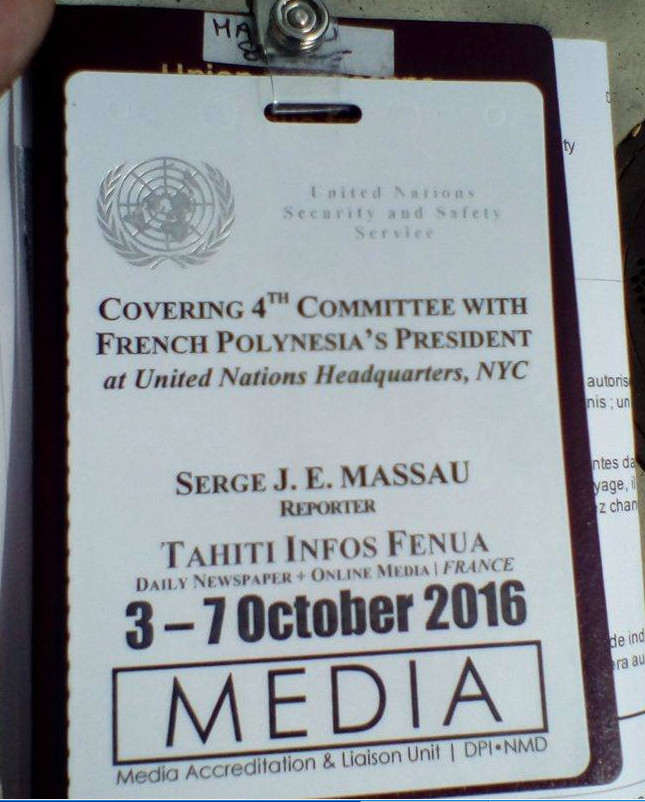 La décolonisation de la Polynésie française en discussion mardi à l'ONU