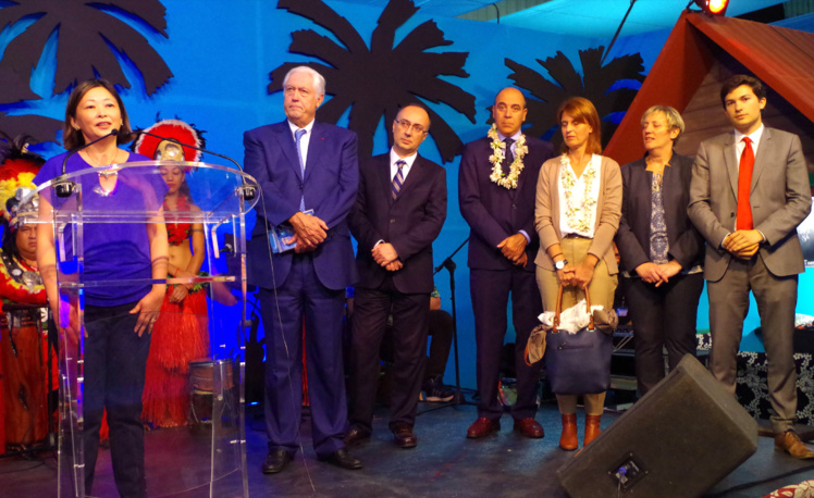 La Déléguée de la Polynésie française inaugure la Foire de Montluçon