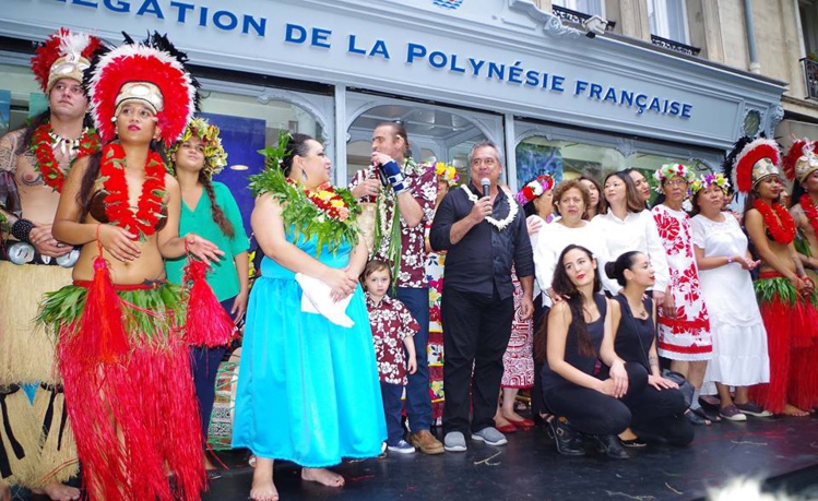 Comment la délégation de la Polynésie française à Paris change