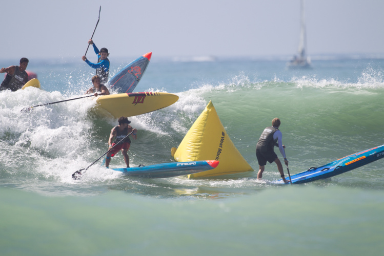 La course technique est difficile à gérer