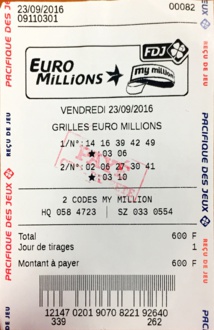 Le gagnant de l'Euromillions a reçu son chèque, il avait validé sa grille à Papenoo Le gagnant de l'Euromillions a reçu son chèque, il avait validé sa grille à Papenoo