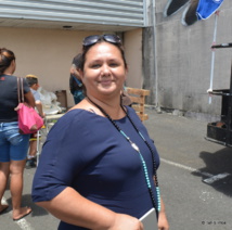 Les enfants de la Fraternité Chrétienne à la rencontre du graffeur Phat1