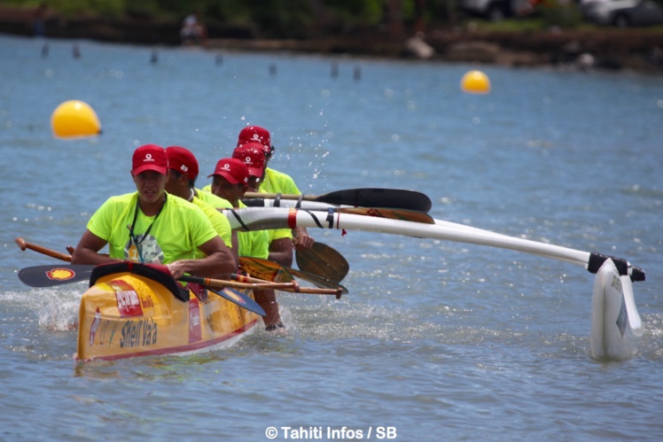 Shell Va'a a pris sa revanche sur Edt Va'a (archives) Shell Va'a a pris sa revanche sur Edt Va'a (archives)