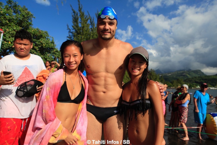 Photo dédicace avec Florent Manaudou