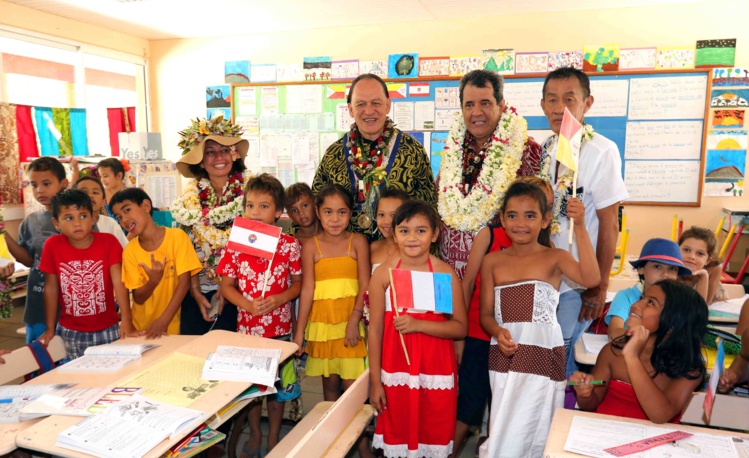 Marquises : le gouvernement en visite à Ua Pou Marquises : le gouvernement en visite à Ua Pou