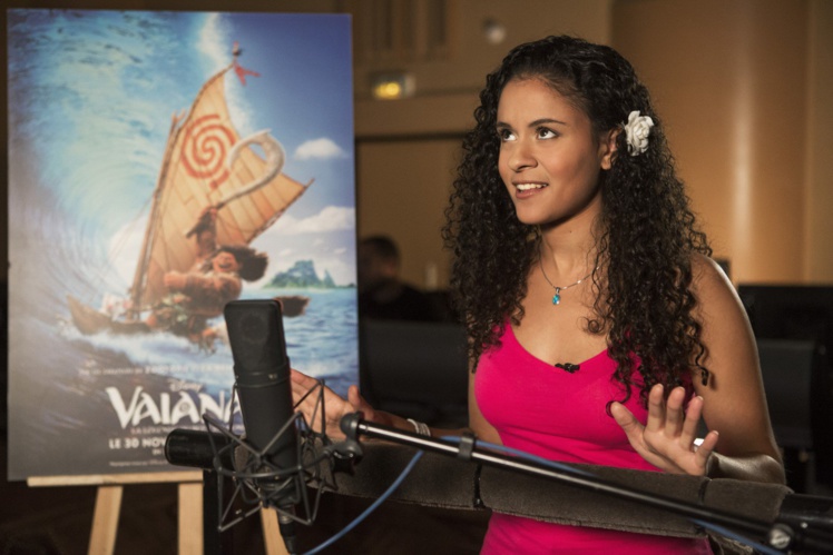 La voix de Vaiana (Disney) à Tahiti la semaine prochaine
