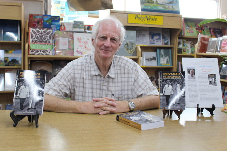 Jean-Marc Regnault signe "Pouvana’a et de Gaulle, la candeur et la grandeur"