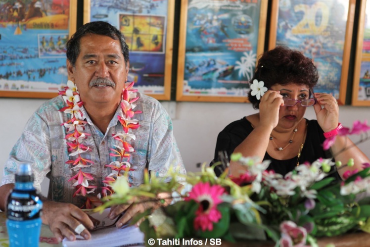 Rodolphe Apuarii et Elise Maamaatua Rodolphe Apuarii et Elise Maamaatua