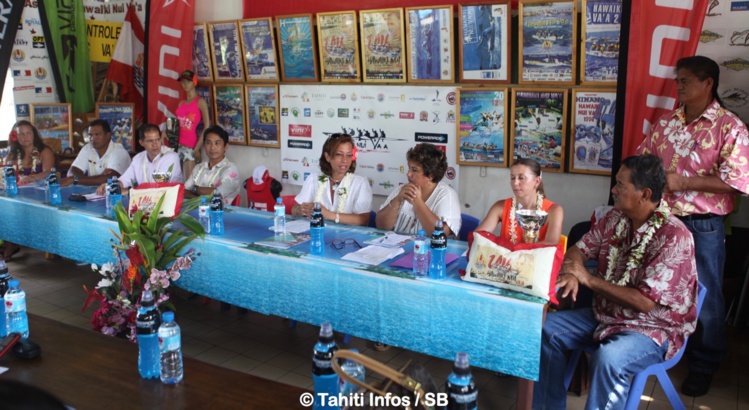 La Ministre des sports Nicole Sanquer-Fareata a représenté le président du Pays