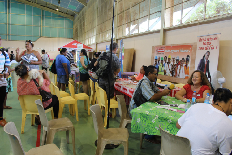 Philip Schyle "Des candidats ont été embauchés ce matin au forum de l'emploi"