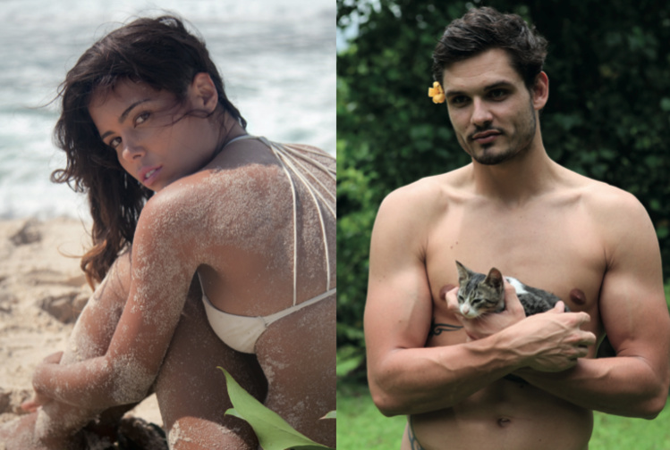 Up: Ambre et Florent , une nouvelle idylle? (Photos Kim Arkish et Symon Bounce)