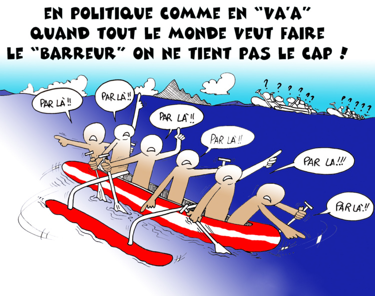 " Les peperu de la politique " vu par Munoz