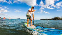 Surf/championnats de France: titres en stand up paddle longue distance pour Titouan Puyo et Olivia Piana Surf/championnats de France: titres en stand up paddle longue distance pour Titouan Puyo et Olivia Piana