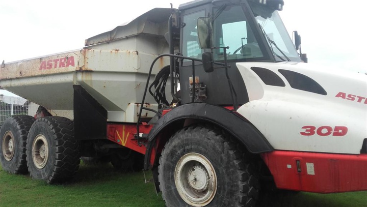 Des engins de chantier aux enchères : les propositions doivent être faites avant la fin du mois