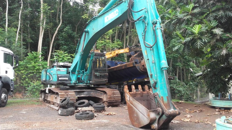 Des engins de chantier aux enchères : les propositions doivent être faites avant la fin du mois