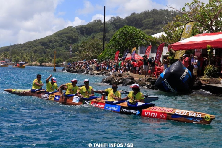 Hawaiki Nui Va'a : Edt Va'a remporte la première étape "sur le fil" Hawaiki Nui Va'a : Edt Va'a remporte la première étape "sur le fil"