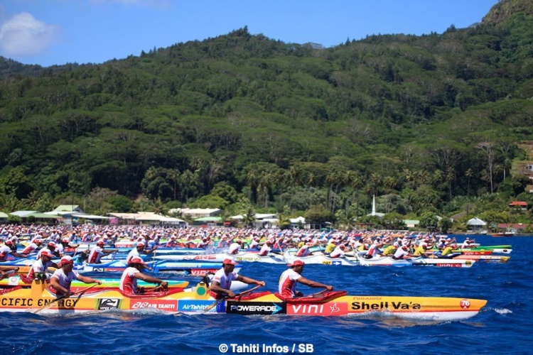 Encore un excellent départ pour Shell Va'a Encore un excellent départ pour Shell Va'a