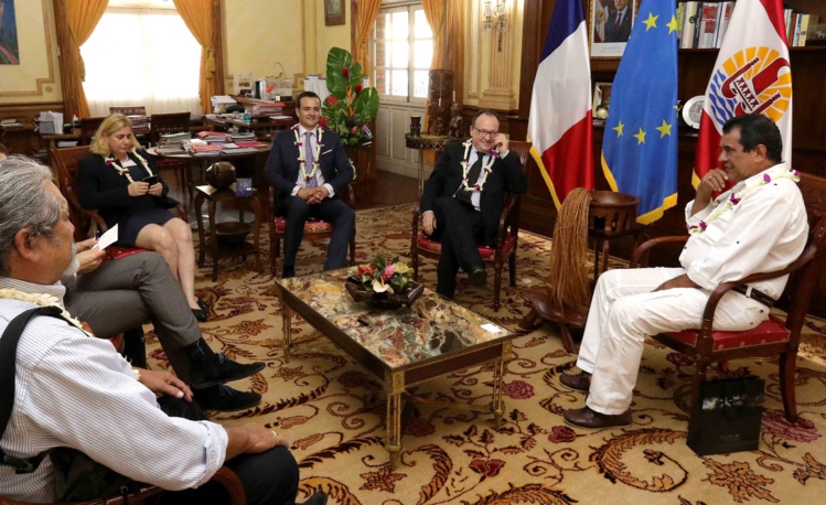 Fritch rencontre le vice-président de la Banque européenne d’investissement Fritch rencontre le vice-président de la Banque européenne d’investissement