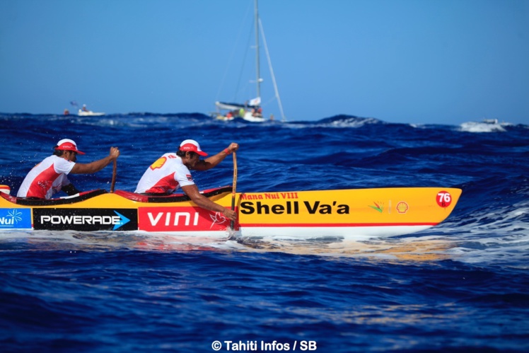 Roland Tere, fa'ahoro de la B, lors de la belle 3e étape Roland Tere, fa'ahoro de la B, lors de la belle 3e étape