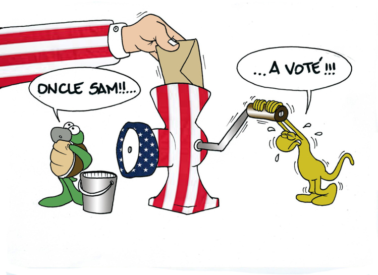 " Les élections américaines - épisode 2 " par Munoz
