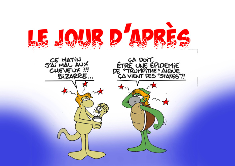 " USA : le jour d'après " par Munoz " USA : le jour d'après " par Munoz