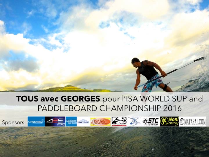 Georges Cronsteadt sera la seul Tahitien à concourir en SUP race