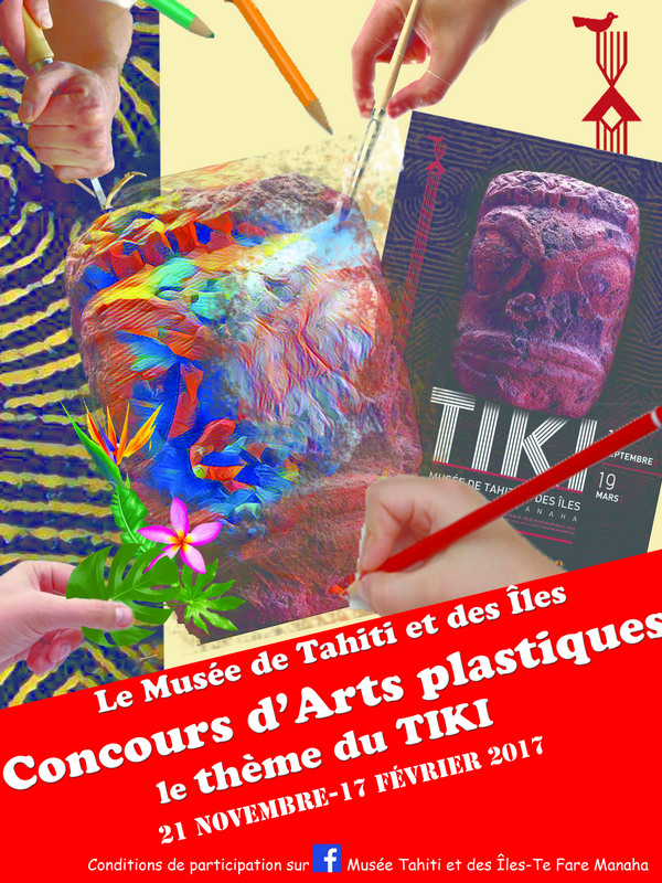 Un concours d'arts plastiques sur le thème du tiki sera également ouvert jusqu'au 17 février prochain.