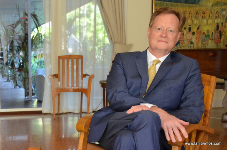 René Bidal, haut-commissaire de la République en Polynésie française (archive). René Bidal, haut-commissaire de la République en Polynésie française (archive).