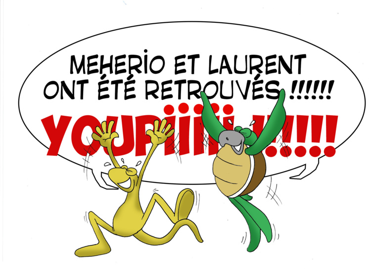 " On les a retrouvés ! " par Munoz " On les a retrouvés ! " par Munoz