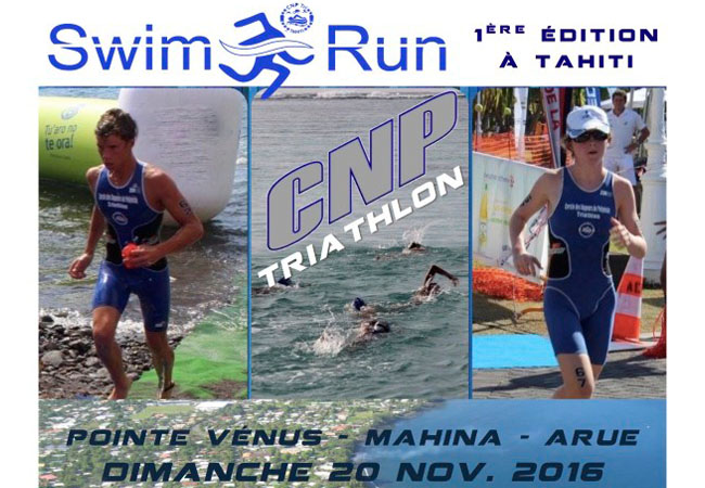 Event : La 1ère édition de la Swim & Run Tahiti ce dimanche 20 novembre !