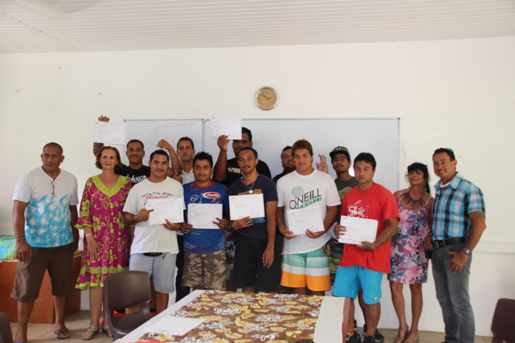 Onze autres étaient à Faa'a, chez Rima Here