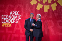 L'Asie-Pacifique regrette déjà Obama et promet de lutter "contre le protectionnisme" L'Asie-Pacifique regrette déjà Obama et promet de lutter "contre le protectionnisme"