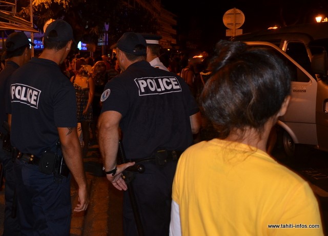 Les policiers ont eu maille à partir avec un ivrogne particulièrement agressif, dans la nuit de samedi à dimanche à Papeete. (Archives)