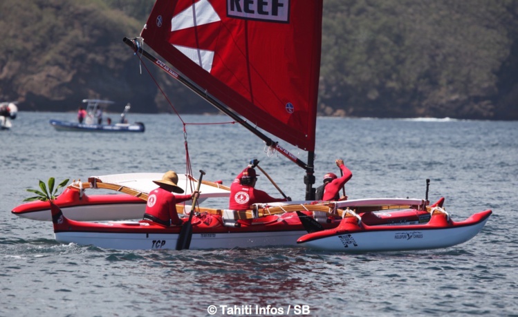 La pirogue Terematai est arrivée en deuxième position au classement final La pirogue Terematai est arrivée en deuxième position au classement final