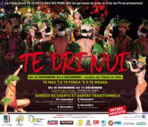 Pas de concours "'Ori Nui i Pirae", ce mercredi soir