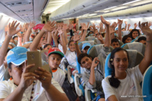 Un "Voyage du cœur" au-dessus des îles pour plus de 250 enfants Un "Voyage du cœur" au-dessus des îles pour plus de 250 enfants