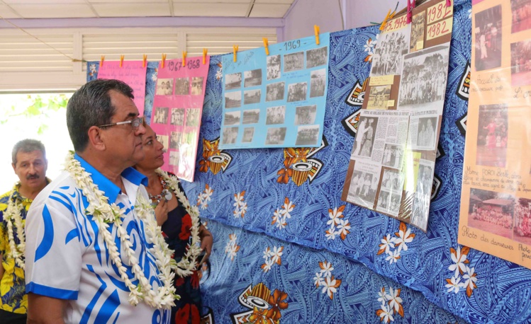 L'histoire des 50 ans du collège a également été retracée. L'histoire des 50 ans du collège a également été retracée.