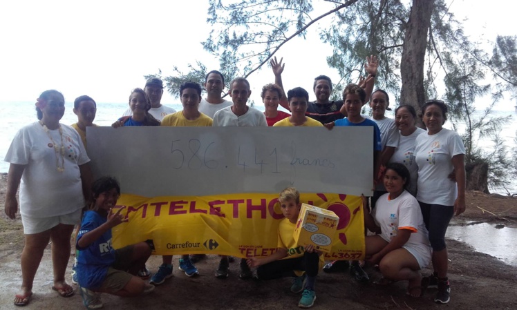 Téléthon : l'île soeur a récolté 586 441 francs