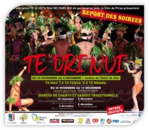 Le concours "Te 'ori nui i Pirae" démarre ce lundi soir
