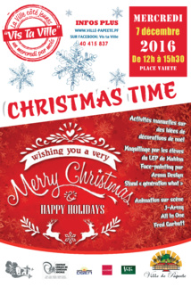 "Vis ta ville" aux couleurs de Noël