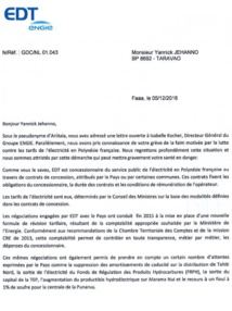 EDT-Engie : "Nous sommes prêts à poursuivre avec vous ce dialogue respectueux" EDT-Engie : "Nous sommes prêts à poursuivre avec vous ce dialogue respectueux"
