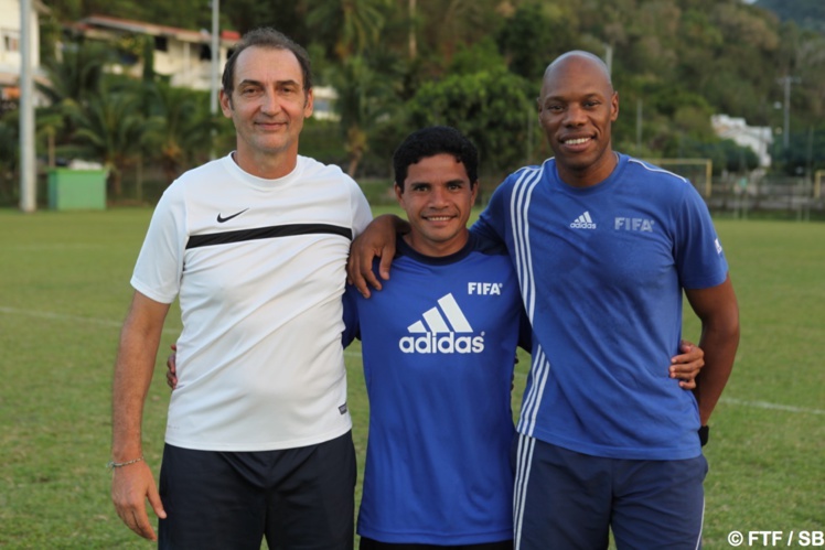 Patrice Flaccadori, Vincent Simon et Emmanuel Liparo