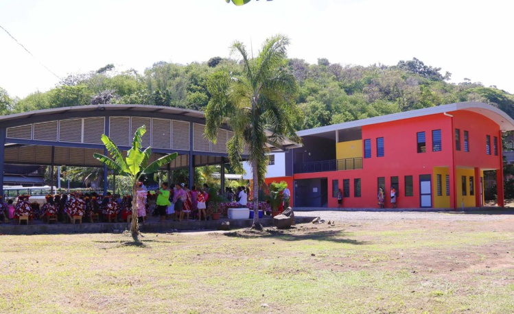 La nouvelle maison de quartier de Tipaerui. (Photo de la Présidence).
