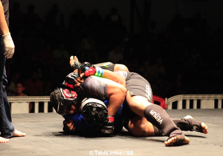 Loïc Tautu s'est montré à l'aise au sol également