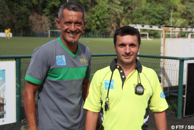 Pascal Vahirua et Sébastien Labayen