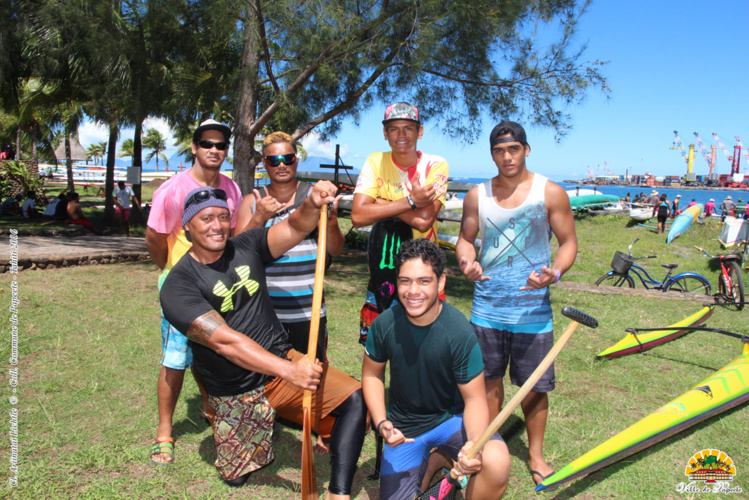 Tipaerui et Paraita, gagnants du Va’a interquartiers Tipaerui et Paraita, gagnants du Va’a interquartiers
