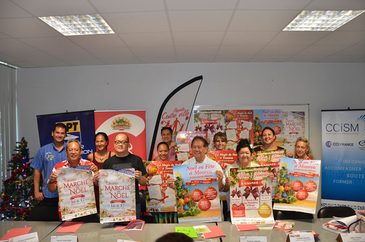 Les commerçants fêtent noël en ville et dans les îles Les commerçants fêtent noël en ville et dans les îles